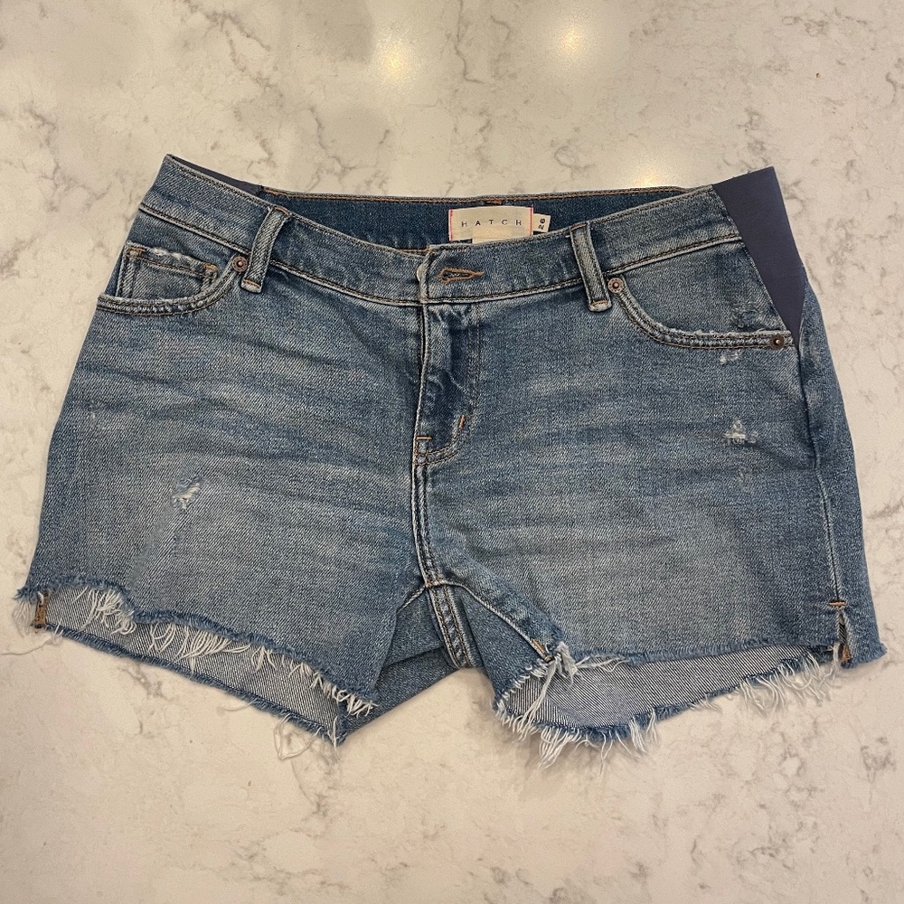 Hatch The Cut Off Maternity Short SZ 26